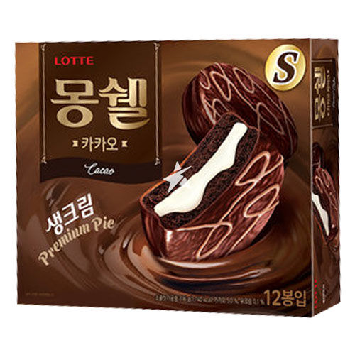 Lotte Moncher Dream Cake Cacao (12pcs*32g) 384g