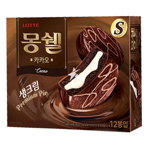 LOTTE Moncher Dream Cake Cacao (12pcs*32g) 384g