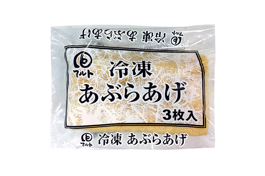 Japan Frozen Fried Tofu(Abura age 3Pcs) 60g