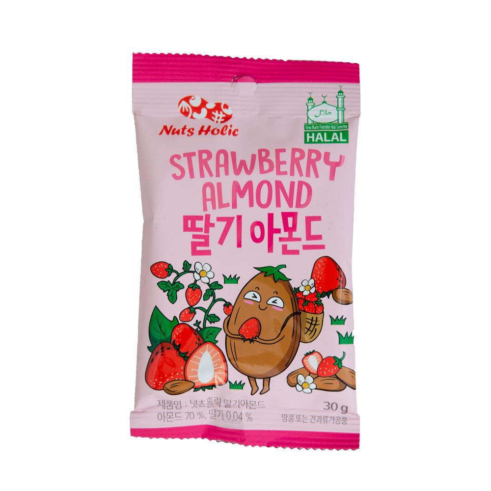 NUTSHOLIC Strawberry Almond 30g