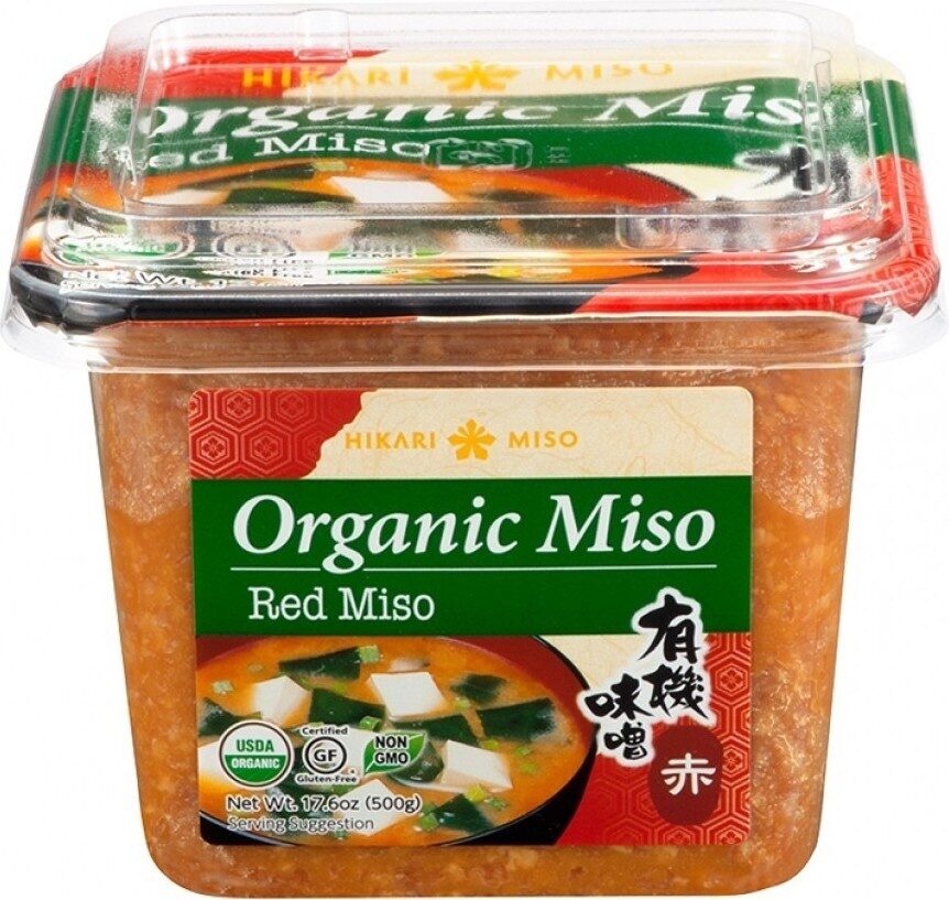 HIKARI MISO 日本有机 味赤噌 500g