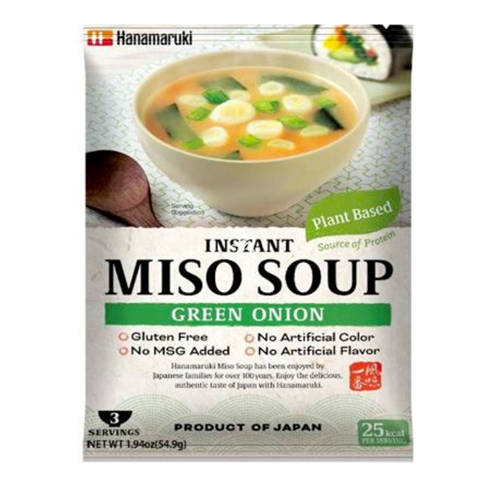 HANAMARUKI Instant Miso Soup - Green Onion 54.9g