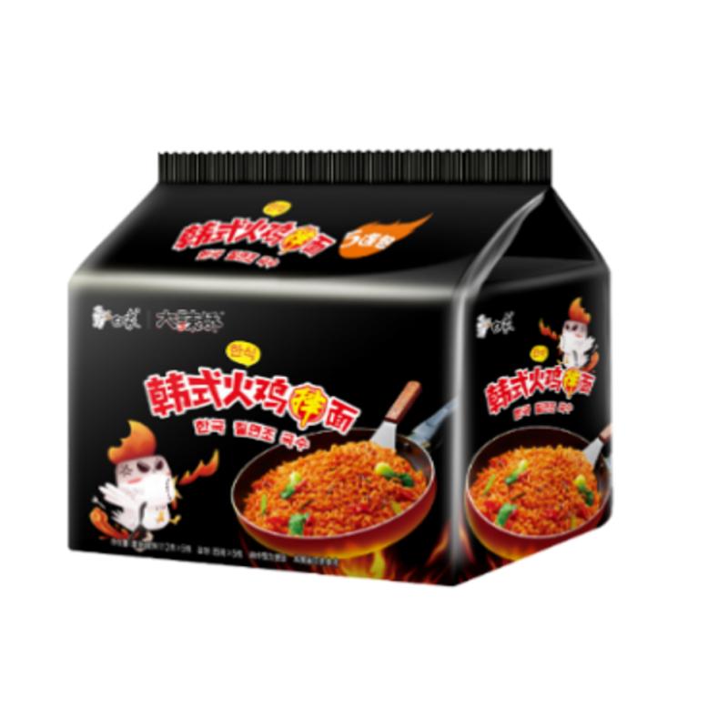 BAIXIANG Instant Noodles Korean Turkey Flavour Multipack (5x112g)