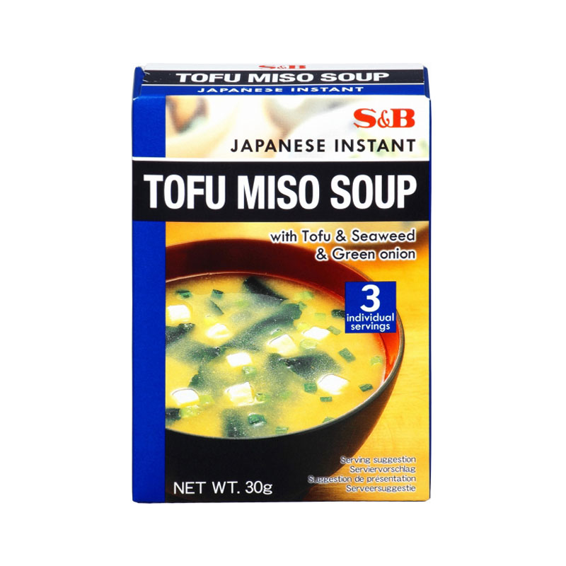 S&amp;B Tofu Instant Miso Soup（3x10g）30g