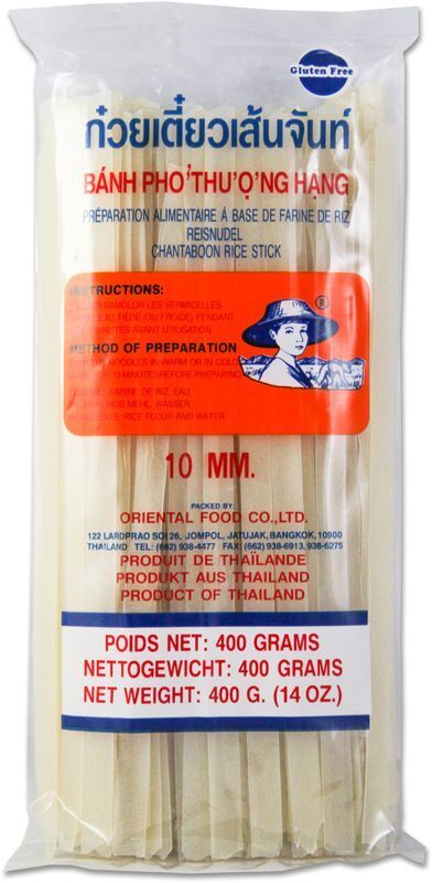 Farmer Rice Sticks(Straight)10mm 400g