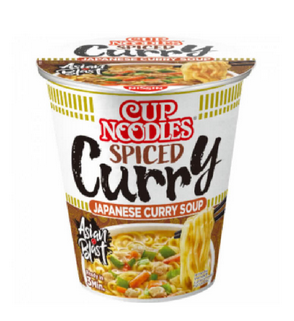 NISSIN Cup Noodles Spiced Curry 67g