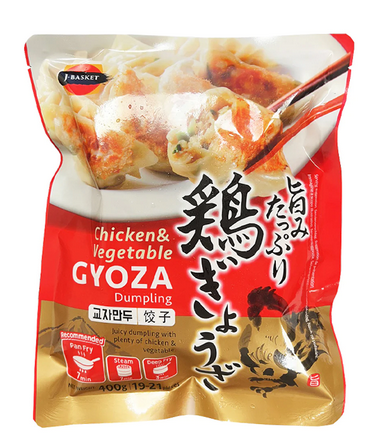 J-Basket Chicken&amp;Vegetable Gyoza 400g