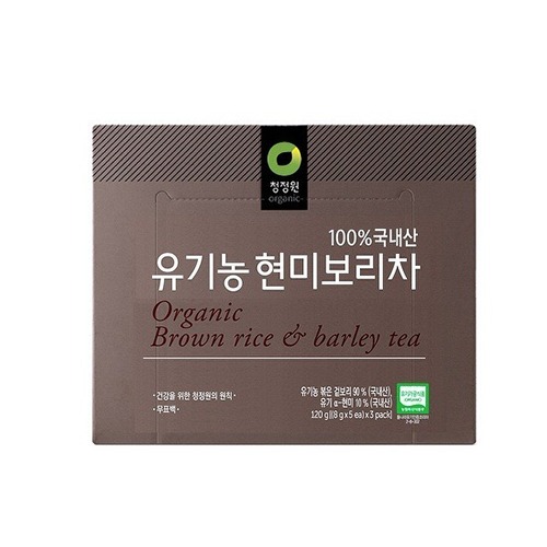 CJW Organic Brown Rice &amp; Barley Tea 120g