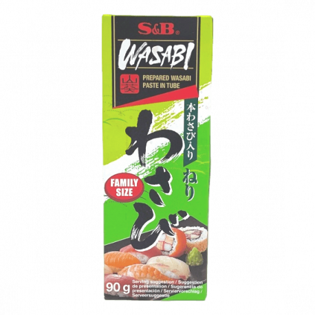 S&amp;B Wasabi Paste in Tube 90g