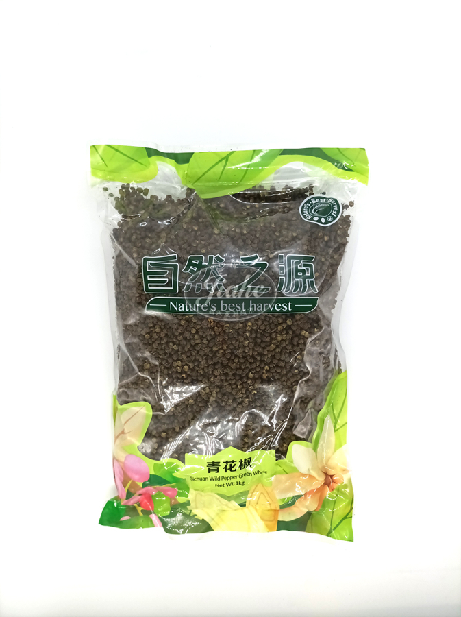 NATURE´S BEST HARVEST Sichuan Wild Pepper Green Whole 1kg
