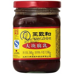 WANG ZHI HE Red Spicy Fermented Soybean Curd