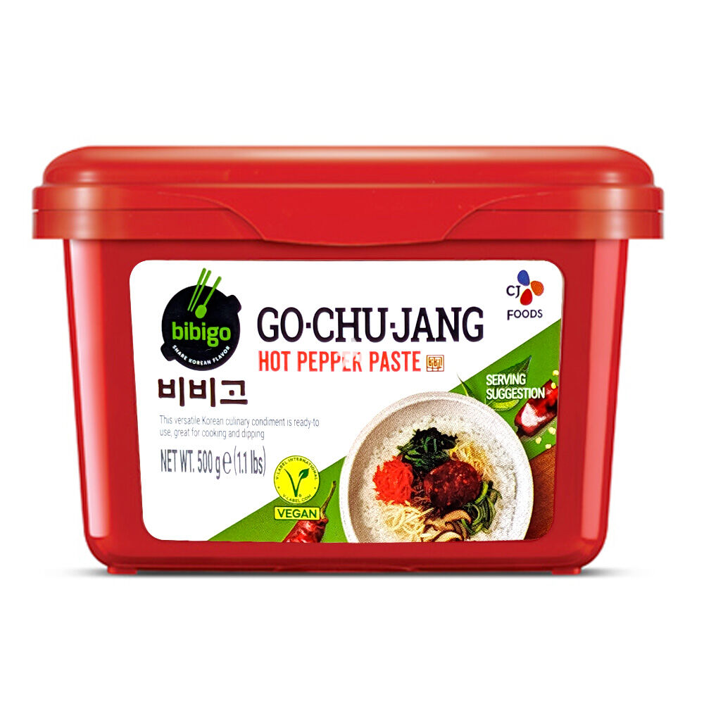 BIBIGO Gochujang Hot Pepper Paste (Vegan) 500g