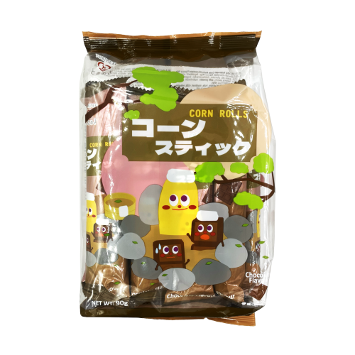 TOKIMEKI Corn Rolls Chocolate Flavour 90g