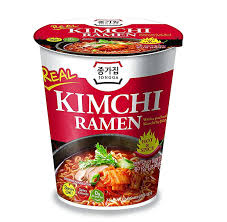 JONGGA Kimchi Ramen Soup Noodle Cup 82.5g