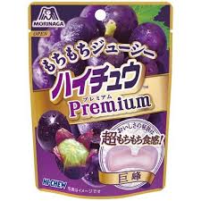 MORINAGA Hi-Chew Premium Red Grape Juice Soft Candy 35g