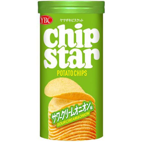 YBC Chip Star Small - Sour Cream &amp; Onion Flavour 45g