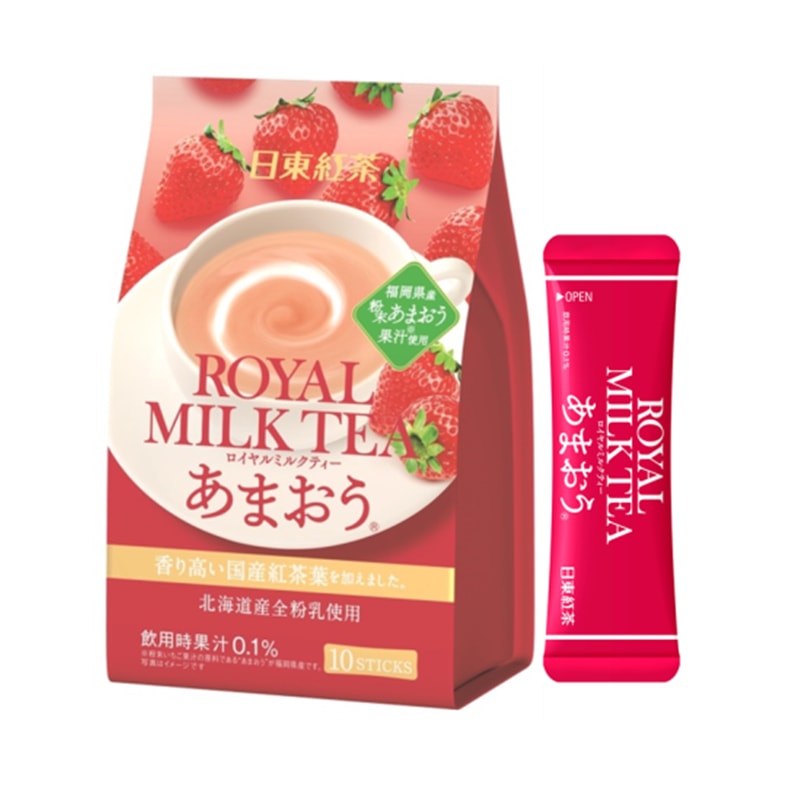 NITTO Royal Milk Tea Strawberry Flavor 112g