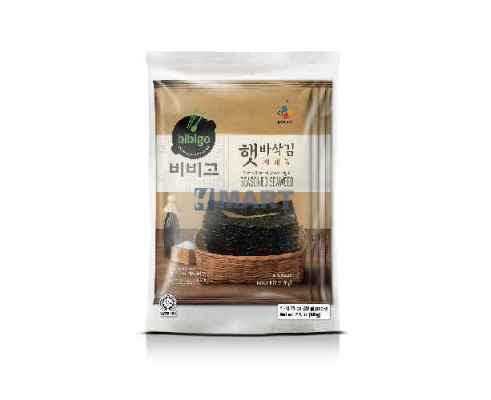 Bibigo Roasted Seasoned Seaweed Laver (20g*4pcs) 80g