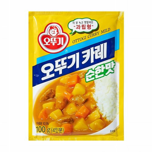 오뚜기 카레 순한맛 100g