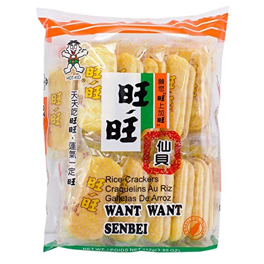 WANT WANT Rice Crackers (Salty) 112g