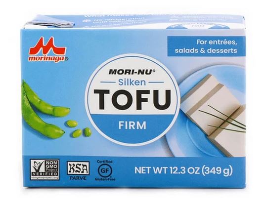 MORINAGA Silken Tofu Firm-Blue 349g