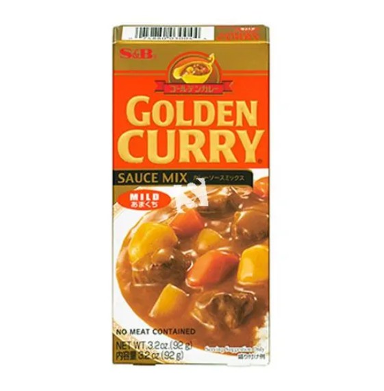 S&amp;B Golden Curry Mix-Mild 92g