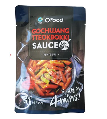 CHUNG JUNG WON Tteobokki (Stir-Fried Rice Cake) Sauce 120g