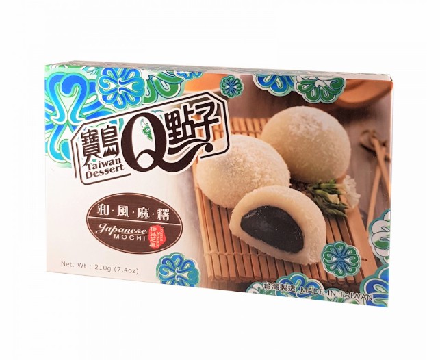 Q Brand Mochi Coconut Sesame Flavor 210g Hanyang 韩阳超市