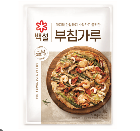 백설 부침가루 500g