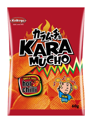 KOIKEYA Karamucho 일본 감자 칩 Ridge Cut 60g