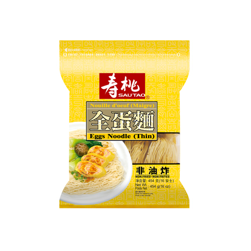 SAU TAO Egg Noodles-Thin 454g