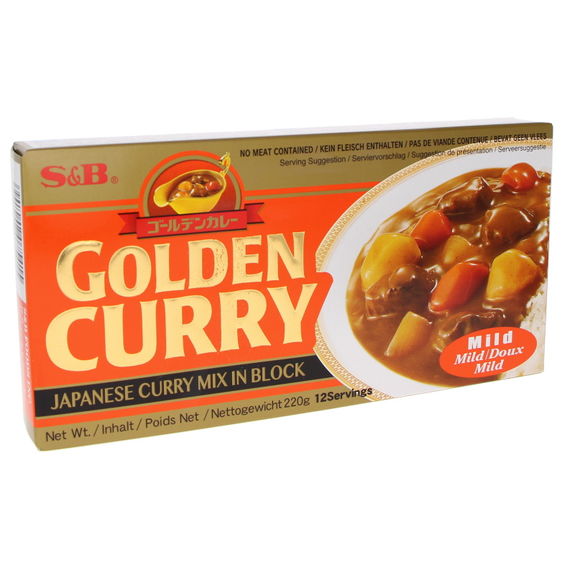 S&amp;B Golden Curry Mix-Mild 220g