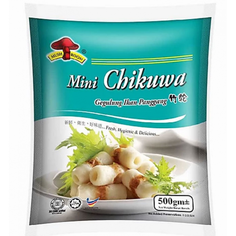 MUSHROOM Mini Chikuwa 500g