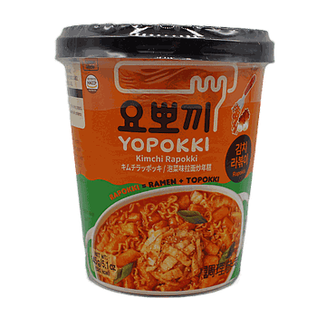 YOPOKKI Ricecake & Ramen Cup-Kimchi Flavor 145g