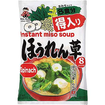 Miko Instant Miso Soup with Spinach 172.8g