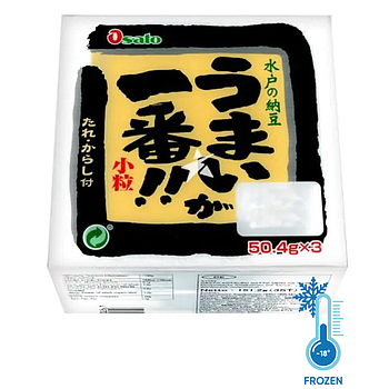 Osato Natto 3 Layers (50.4g*3pcs) 151.2g 日本雪藏纳豆