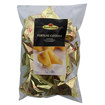Royal Orient Fortune Cookies 12pcs