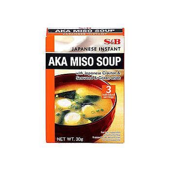 S&B Instant Aka Miso Soup（3x10g）30g