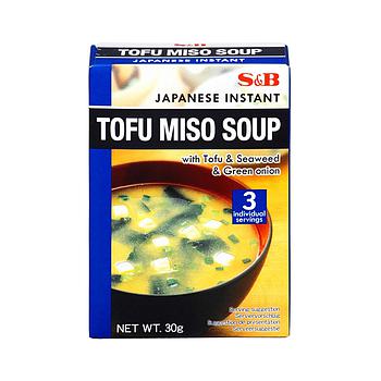S&B Tofu Instant Miso Soup（3x10g）30g