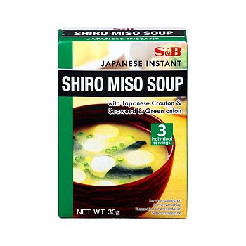 S&B Instant Shiro Miso Soup（3x10g） 30g