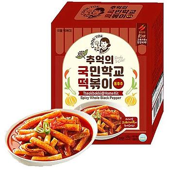 Cooktok 추억의 국민학교 떡볶이 홈키트 통후추맛 570g