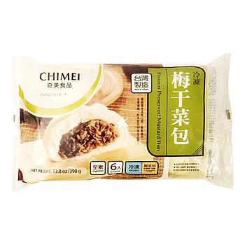 Chimei Preserved Mustard Bun 6 Pieces 390g