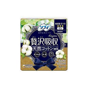 Unicharm Sofy Natural Cotton 52P(14cm)