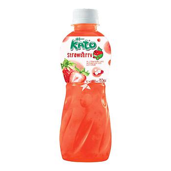 Kato Strawberry Juice with Nata De Coco 320ml
