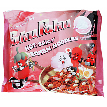 PAKUPAKU Hot Spicy Noodle - Halo Carbo 140g