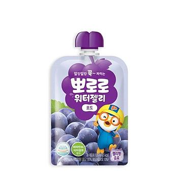 PALDO 뽀로로 워터젤리 포도맛 120ml