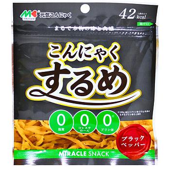 MARUKIN Konjac Surume - Black Pepper Flavours 15g