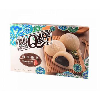 Q-BRAND Mochi-Coconut Sesame Flavor 210g