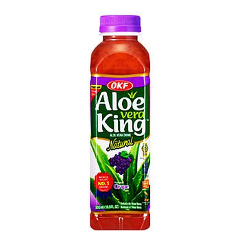 OKF Aloe Vera King-Grape Flavor 500ml 