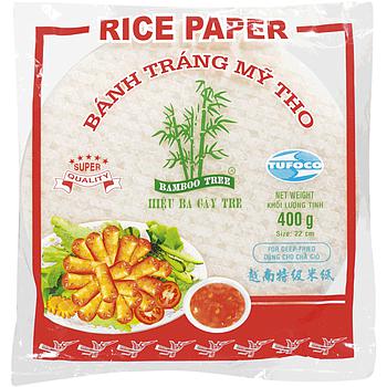 BAMBOO TREE 22cm Rice Paper-Deep Fried 400g